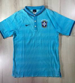 Nike Youth Brasil Team Collar Tee #EZ Used