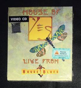 YES - LIVE FROM HOUSE OF BLUES VCD VIDEO Cd
