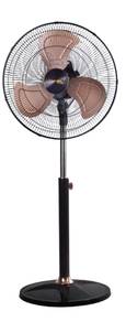 PROSMK SMK20SBLK 20INCH Metal Stand Fan GOLD BLACK