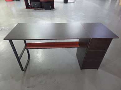 Computer table with drawer