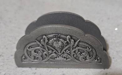 tumasek pewter card holder