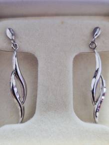 Silver Earrings by Prouds The Jewellers