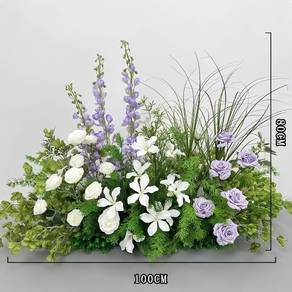 Artificial Flower Decorations (4 sets + free gift)