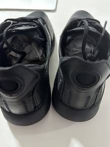 Geox Aerantis Black Leather Sneakers