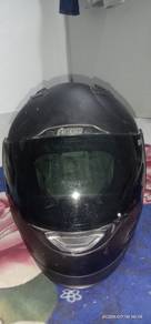 Helmet fullface blackdust