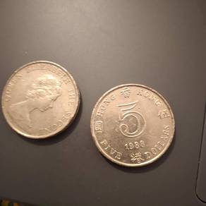 (二手 2nd hand) Queen’s head Hong Kong dollars 女皇香港幣