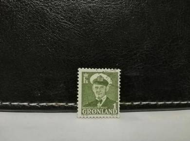 1950 Greenland Stamp King, lightly cancelled. Ver
