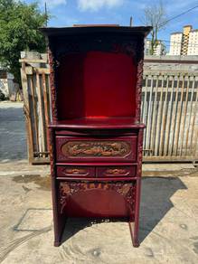 [FREE] 3x7ft Solid Altar Cabinet Drawer Rack Shelv