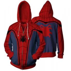 Spiderman red blue hoodie jacket RBHB032