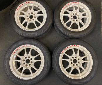 Mugen MF10L 7J +40 4x100 Honda EG6 EF9 GD3 EK4 CRX