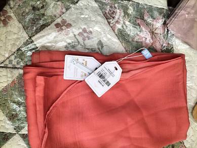 Shawl Ariani posh basic in brick 
