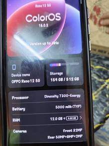 Oppo Reno 12 5g