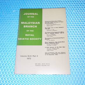 Vintage Journal of MBRAS Volume XLVI Part 2 1973