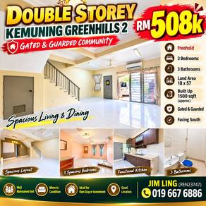 2-storey Terraced House For Sale in Kota Kemuning,SGR