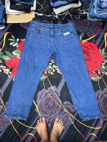 seluar jeans big wrangler saiz 44