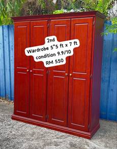 Wardrobe 5”5 ft x 7 ft / Almari Besar