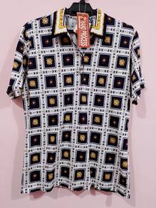 RARE VINTAGE Polotshirt arias ALA2 VERSACE 70s