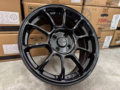 New rim 16x7jj volk rays ze40 myvi city vios yaris