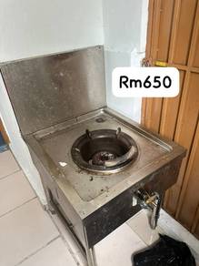 stainless steel frame + with burner stove