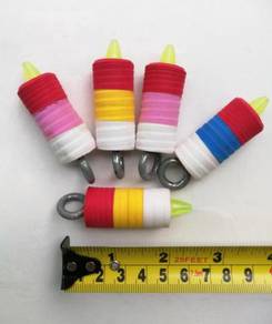 Fishing Float Apungan Pancing Green Sausage x5pcs