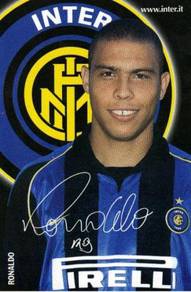 Rare jersey tribute to ronaldo 9 inter milan