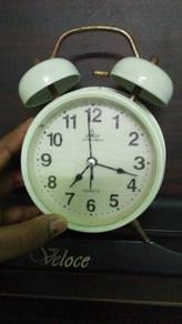 Antique clock with quartz movement