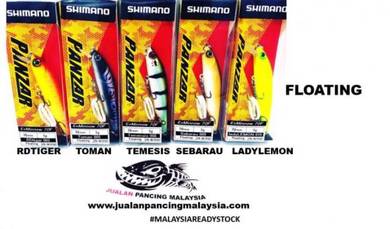 Shimano panzar ex minnow 70s sinking lure ,floatin