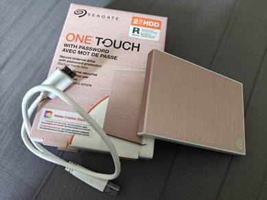 Seagate One Touch 2TB 2 External Portable HDD