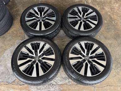 Rim second 18 vellfire Japan siap tayar alphard
