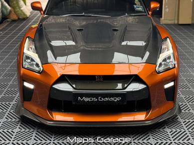 Nissan gtr gtr35 r35 2017 varis carbon front lip