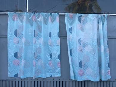 B930 Langsir Tingkap L.356xH.180cm Window Curtain