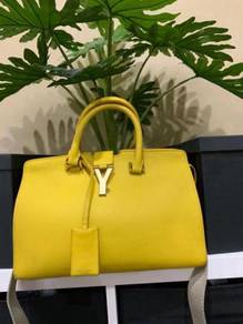 Yves Saint Laurent Yellow Leather Handbag