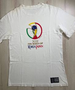 2002 World Cup White Tee #BW2 Used