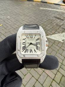 Cartier Santos M Diamond