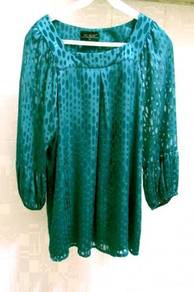 MsRead Classic Loose Blouse -Lined - Size 14 (New)