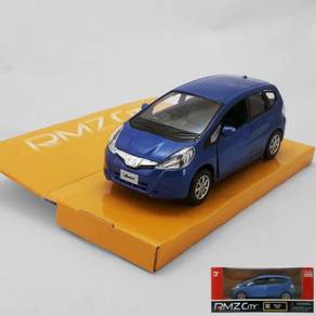 Honda Jazz 1:32 Kereta hiasan kecil (biru)
