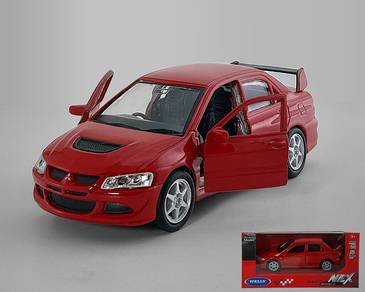 Mitsubishi Evolution VIII Model Car - Red