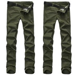 0457 army green business formal casual pants