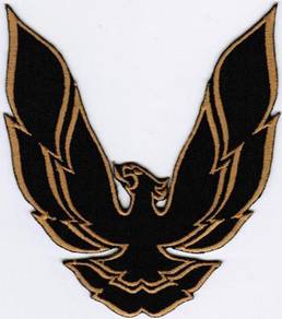 Pontiac 3rd Firebird #TB Trans Am Car Racing Patch