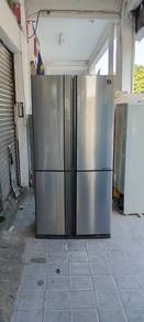 Sharp 4 doors fridge refrigerator peti sejuk 605L