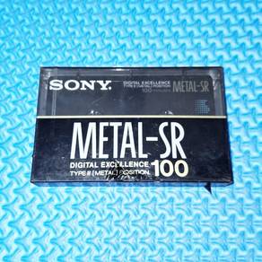 SONY Metal-SR 100 Type-IV Blank Cassette Tape