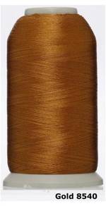 Gold 8540 Embroidery Machine Thread Benang Sulam