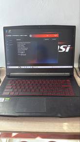msi gf63 thin 10scxr