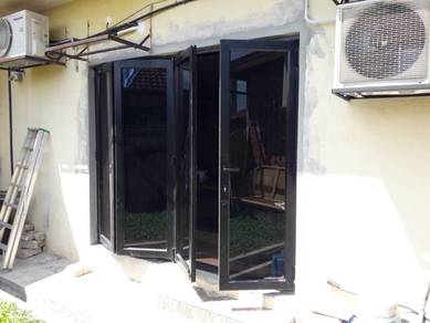 Pintu Lipat Kace Bilik Office (Aluminum-Kace)