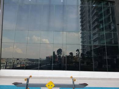 Uv black tinted rumah frosted