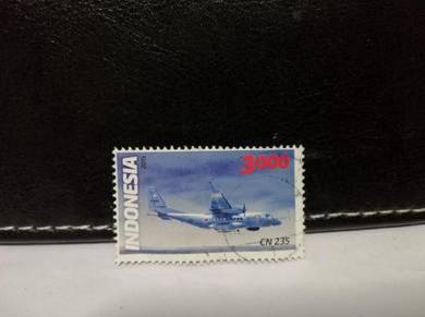 2015 Indonesia Stamp Aircraft CN235