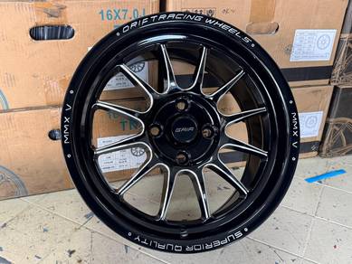 Sport Rim Baru 15 Gaia flow form vios city myvi gn