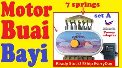 Motor Buai Buaian Bayi Baby Bed Spring Cot Cradle