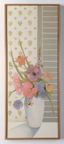 Colorful Bouquet Vase I Lithograph