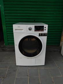 Midea condenser clothes dryer pengering baju 8 kgs